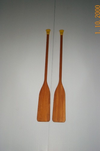 Canoe Paddle wooden 4'6 set of 2